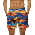 thumbnail image 2 of Turilly Men's Summer Shorts Shorts Casual Plus SizeSummer Loose Beach Shorts Pocket Swimming Pants L, 2 of 6