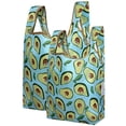 thumbnail image 1 of Wrapables JoliBag Collection Bolsa de compras reutilizable (juego de 2) Aguacate, 1 of 1