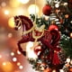 thumbnail image 5 of Rapeiae Acrylic 2D Flat Christmas Holiday Trailer Interior Decoration Home Decoration Pendant, 5 of 5