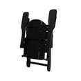 thumbnail image 4 of FADINGFREE Outdoor Folding Adirondack Chair, All-Weather & Space-Saving HDPE Chair for Patio, Poolside, Deck & Graden, Black, 4 of 8