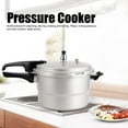 thumbnail image 2 of Explosion-Proof Household Pressure Cooker with Anti-Scald Handle Stainless Steel Pressure Cooking Pot Pressure Pot with Steaming Layer for Gas Electric Ceramic Stove 20cm, 2 of 9