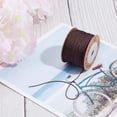thumbnail image 5 of 100m 0.8mm Nylon Thread Cord Chinese Knotting Cord Coconut Brown Thread Beading Thread Bead Cord for DIY Jewelry Bracelets Craft Making, 5 of 9
