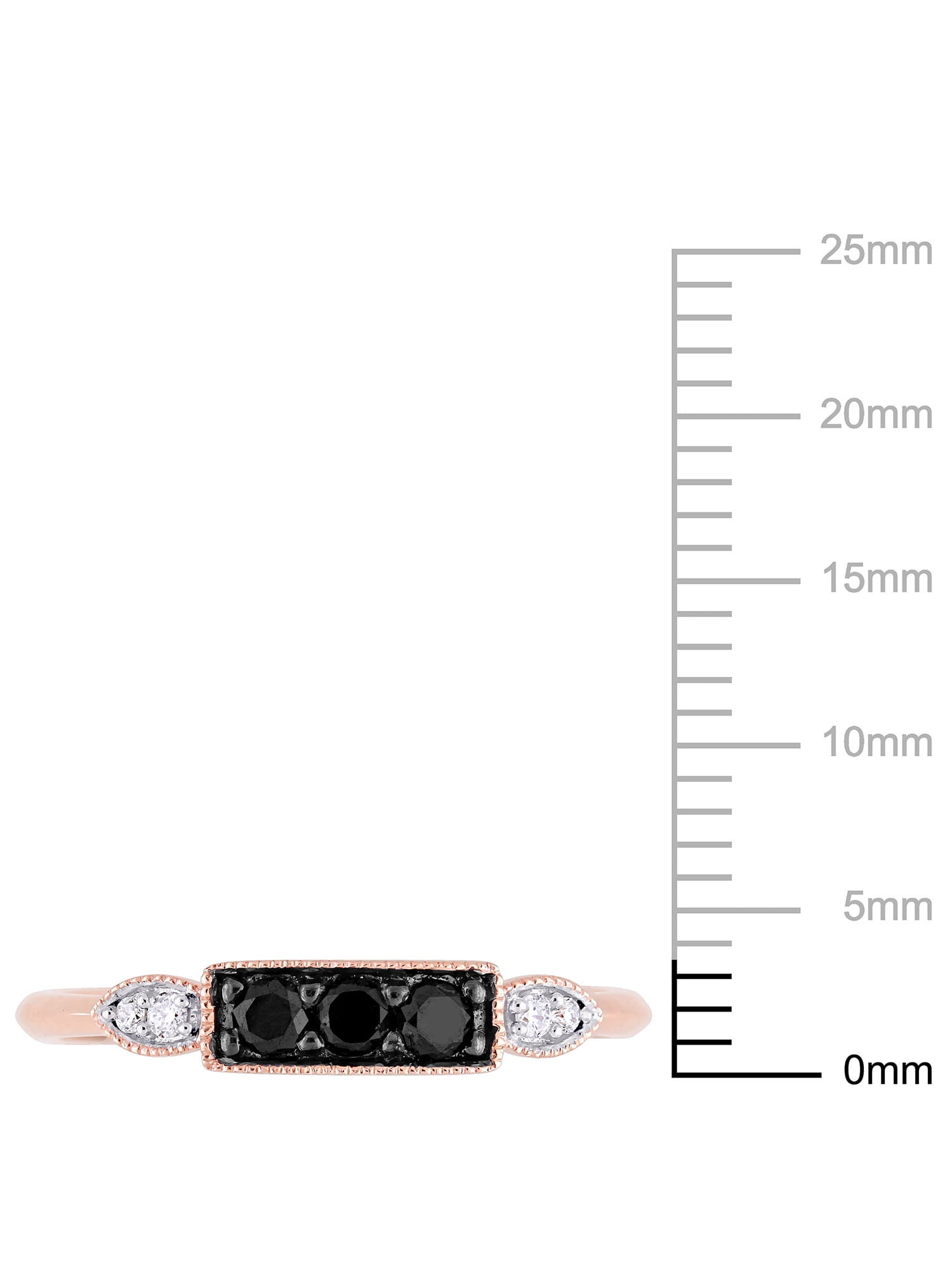Everly Women's Diamond 10k Rose Gold Ring