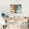 thumbnail image 5 of Fuzoiu Seasonal Tree Reflection Print Canvas Wall Art for Bathrooms,Wall Decor for Bedroom,Framed Artwork for Wall,Modern Wall Decorations Prints Picture for Kitchen Home, 5 of 6