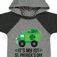 thumbnail image 4 of Inktastic 1st St Patricks Day Construction Truck Shamrocks Boys Baby Bodysuit, 4 of 5