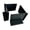 Black-2Pcs, variant on Tool Less Cargo Bracket Easy Mount Prevents Cargo Shifting For Vehicles