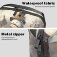 thumbnail image 4 of Christmas Digital Pouch with Oxford Cloth, Waterproof Travel Organizer and Charger Cable Storage Box, 5.9x9.44x3.14 in Digital Storage Bag Pouch, 4 of 6