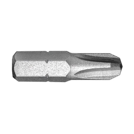 UPC: 0081838691035 | Century Drill & Tool Century Phillips Head #3 Insert Bits  Carded – Standard Length- S2 Premium Steel  2/card  sold by card