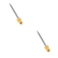 thumbnail image 1 of Kenally Soldering Iron Bit Copper Stainless Steel Welding Solder Waterproof Tip Reusable Head Horn Wear-resistant Iron Como se muestra 2piezas, 1 of 6