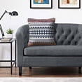thumbnail image 4 of Laddha Home Designs Hand Woven Tribal Bordered Square Throw Pillow - 18" - Multicolor - Set of 2, 4 of 5