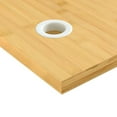 thumbnail image 2 of vidaXL Desk Top 110x55x2.5 cm Bamboo, 2 of 3