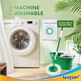 thumbnail image 6 of KEEPOW Mop Head Replacement Compatible with Libman Tornado Spin Mop, Microfiber Spin Mop Pad Refill for Floor Cleaning, 3 Pack (Mop is Not Included), 6 of 7