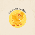 thumbnail image 4 of Inktastic You Are My Sunshine Elephant Etana Yellow and Cute Boys or Girls Baby T-Shirt, 4 of 5
