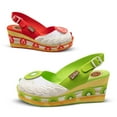 thumbnail image 3 of Hot Chocolate Design Women’s Vegan Platform Wedge Sandals with Adjustable Buckle – Shortcake, 3 of 8
