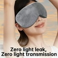 thumbnail image 3 of Heated Sleep Mask, 100% Blackout 3D Contoured Eye Mask for Sleeping with Removable Graphene Heating Pad, A USB-Powered Travel Essential for Men and Women, 3 of 15