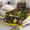 thumbnail image 6 of Softball Blanket Ultra Soft Warm Flannel Throw Blanket Softball Lover Softball Team Blankets Gifts for Girls Adults Kids 50"X40", 6 of 6