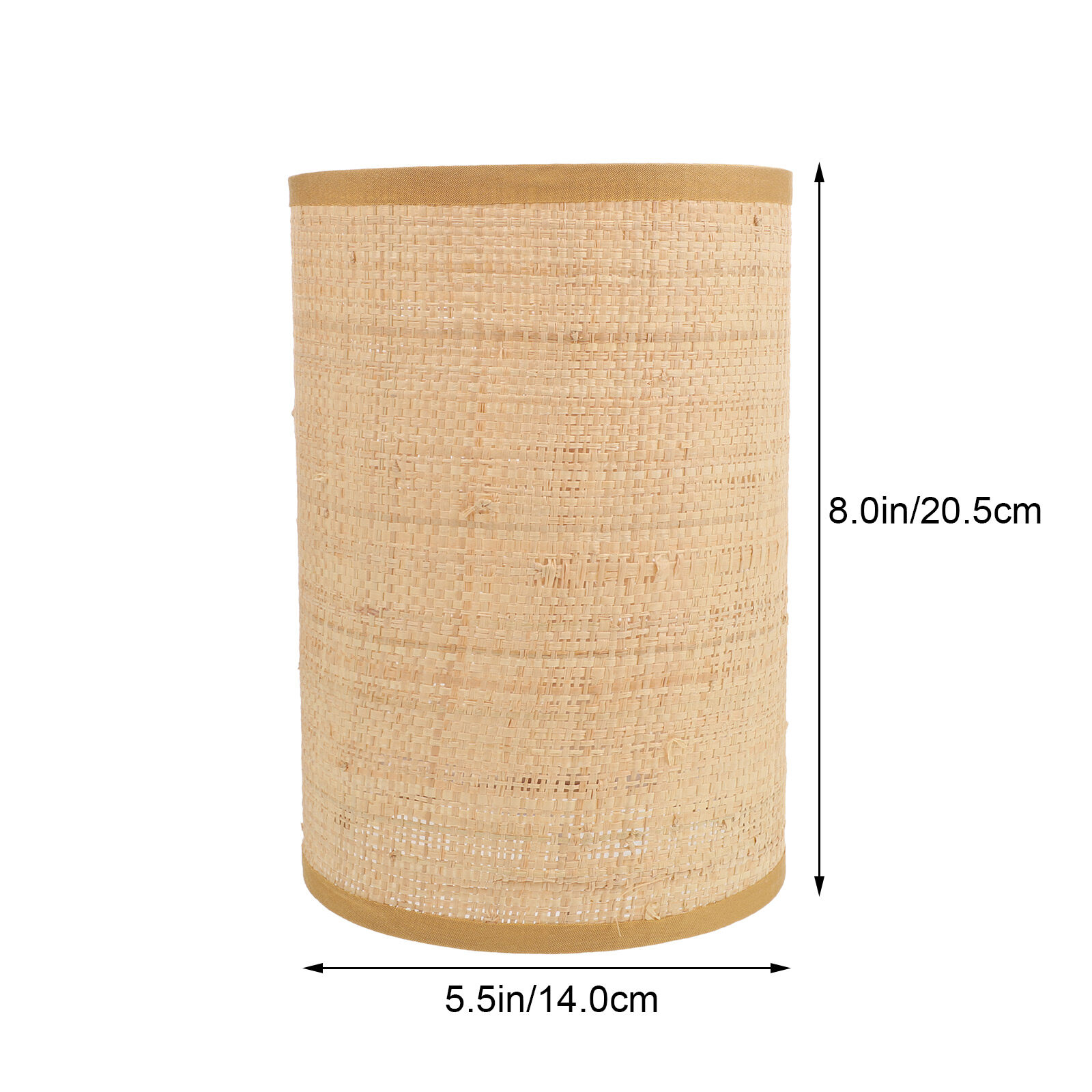 Rattan Woven Lamp Shade Decor Indoor Lamp Shade E27/E14 Rattan