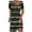 Green, variant on yillto Womens Striped Dress V Neck Buttons Short Sleeve Summer Causal Business Midi Dresses for Work Office