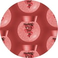 thumbnail image 1 of Ahgly Company Tapis Rond Lavable en Machine Intérieur Transitionnel Rouge, 3 Pieds Rond, 1 of 7