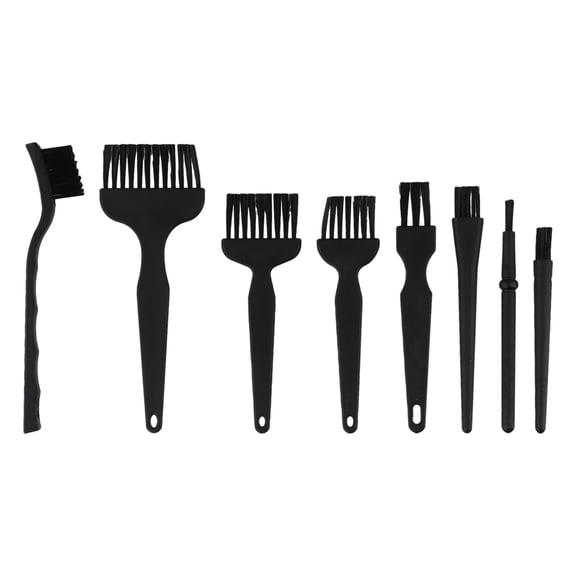 RANMEI 8 Pcs Anti-Static Cleaning Brush Set Dust Removal Brush Circuit Board Cleaning Brushes Electronic Components Cleaning Tool Kit