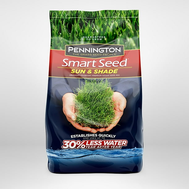 Pennington Smart Seed Sun and Shade Grass Seed Mix; 3 lb. Covers up to