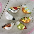 thumbnail image 4 of Lillian Vernon Glass Wild Birds Ornaments - Set of 12, Holiday Home Décor, 4 of 9