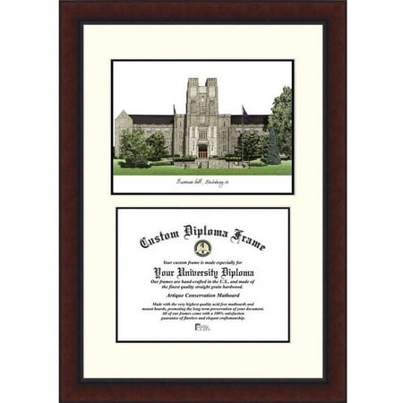 Virginia Diploma Frames - Virginia Tech Legacy 13.5 x 15.5 Scholar Diploma Frame