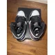 thumbnail image 5 of A i r-Jor-dan 1 Retro Mid GS 'Multi-Color Swoosh' | Black | Kid's Sz 4, 5 of 6