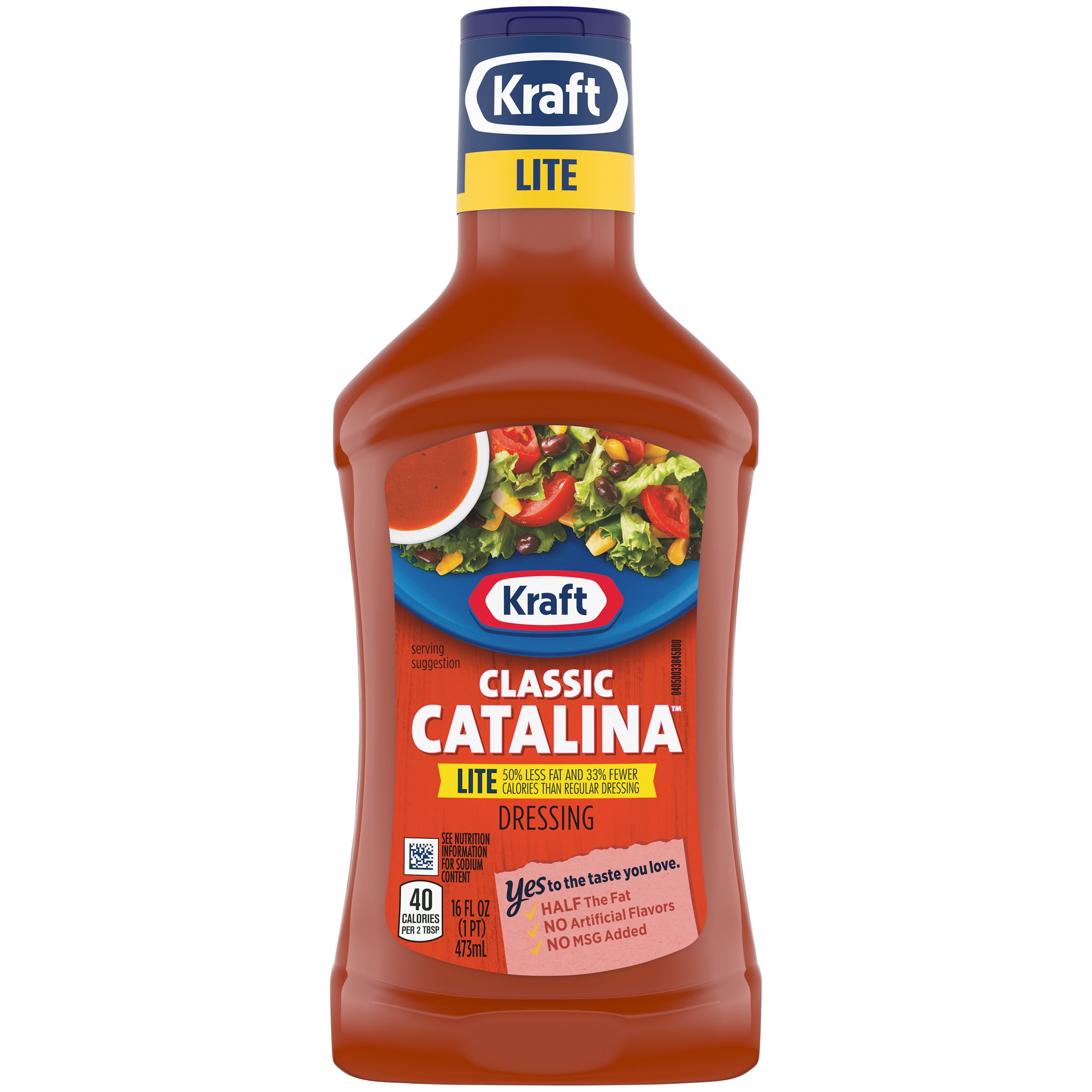 Kraft Classic Catalina Lite Dressing 16 fl oz Bottle