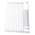 thumbnail image 2 of GUOOL Multipurpose Roll up Dish Drying Rack for Utensils Fruits Kitchen Counter Gray S Gray S White, 2 of 9