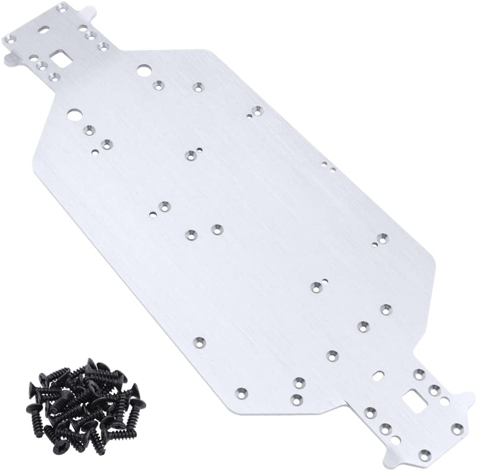 Alum Chassis Plate 04001 Replacement for RC 1/10 Redcat HSP Rally Off Road Buggy 