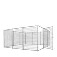thumbnail image 4 of Galvanized Dog Kennel, 12' x 12', Easy Assembly, Weather-Resistant, TMG-DCP12, 4 of 6