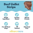 thumbnail image 2 of HotSpot Pets Grass-Fed Esophagus Dog Chews 6” - 1 Pound Pack - All Natural, Rich in Glucosamine & Chondroitin, 2 of 10