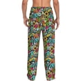 thumbnail image 3 of Daiia Color Summer Men's Sleep Pant with Pockets and Drawstring,Pajama Pants-XX-Large, 3 of 9