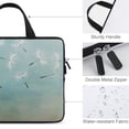 thumbnail image 3 of RUIYC Dandelion Wind Magical Realism Laptop Soft Carrying Travel Case Diving Fabric Case 15inch, 3 of 5
