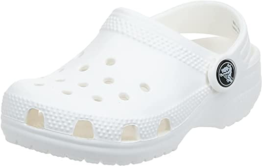 crocs plain white