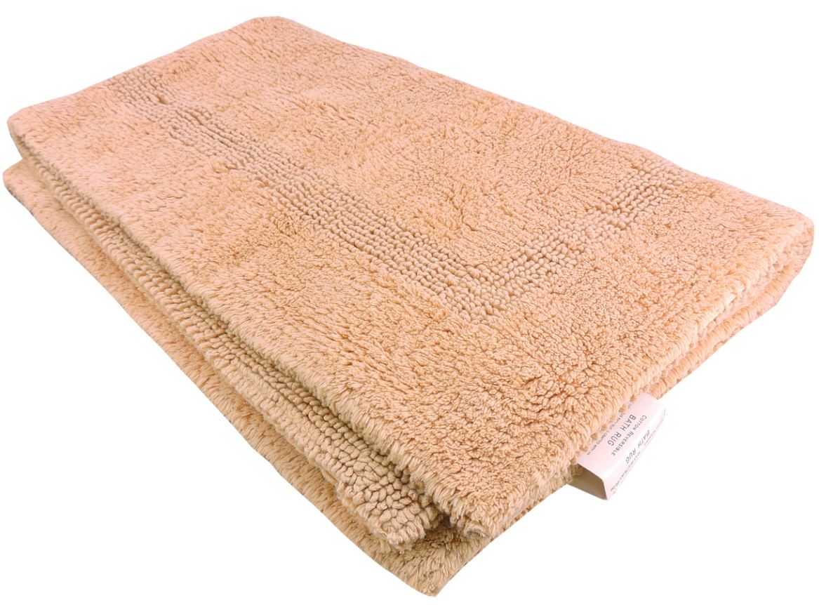 WAMSUTTA ULTRA FINE REVERSIBLE 30X48 BATH RUG IN SAND