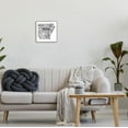 thumbnail image 2 of Stupell Industries Arkansas State Typography Cities Map Graphic Art Gray Framed Art Print Wall Art, Design by The Saturday Evening Post, 2 of 8