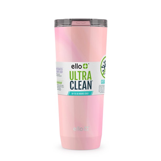 Ello Ultra Clean 24 fl oz Stainless Steel Insulated Tumbler with Handle