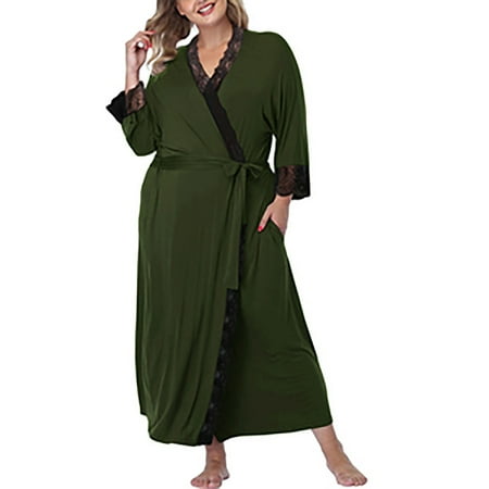 

Women s Oversized Robe Lightweight Knit Bathrobe Pajamas