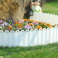 thumbnail image 4 of 10PCS Connectable Garden Landscape Edging - 6.5ft Total Length No Need Digging Lawn Fence Border for Dividing Yard Flower Bed Areas, 4 of 8