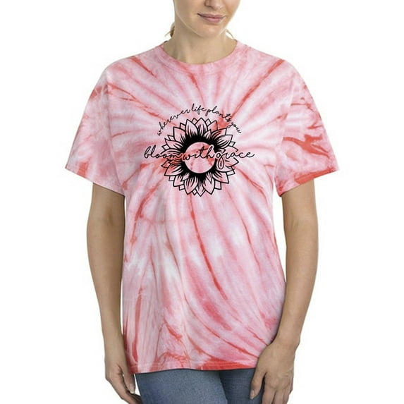 Bloom With Grace Tie Dye Cyclone Women -Smartprints Designs, Female x-Large