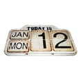 thumbnail image 2 of Calendario Creativo para Colgar en La Pared Sunnimix Calendario de Estilo con Tapa de Metal, 2 of 8