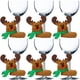 thumbnail image 1 of Copas De Vino De Navidad De 6 Uds., Decoración De Muñeco De Nieve, Alce, Papá Noel, Adornos Navideños Para La Cena De La Mesa Del Hogar Advancent HA044572-01, 1 of 6
