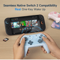 thumbnail image 3 of EasySMX S10 Lite Wireless Controller for Switch 2 & PC, Android/iOS, Bluetooth Gamepad with Wake-Up Function, Turbo, 9-Axis Gyro, Hall Effect Joysticks, 1000mAh, 3 of 11