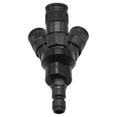 thumbnail image 1 of Interstate Pneumatics FPM44-KA6 Aluminum Round Manifold Kit w/ (3) 3/8" Automotive Couplers & Plug, 1 of 3