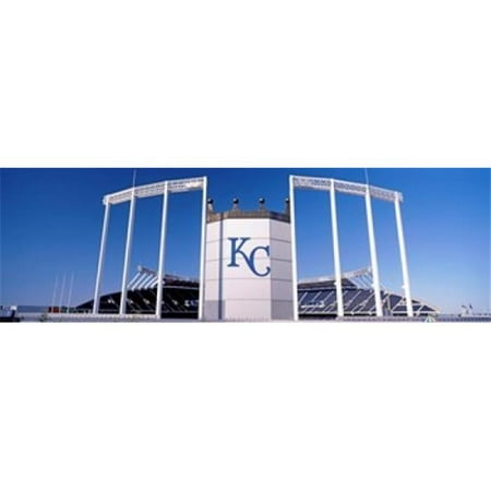 Panoramic Images PPI142384L Baseball stadium  Kauffman Stadium  Kansas City  Missouri  USA Poster Print by Panoramic Images - 36 x