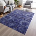 thumbnail image 6 of Dalyn Rugs Machine Washable Indoor/Outdoor Chantille Purple 3' x 5' Rug, 6 of 9