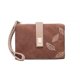 thumbnail image 1 of Cartera de mujer estilo vintage con hebilla de hoja esmerilada, bolso plegable con cremallera, monedero para estudiantes, 1 of 5
