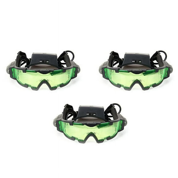 3X Night Vision Scope with Flip-Out LED Blue for Activities At Night Especially for